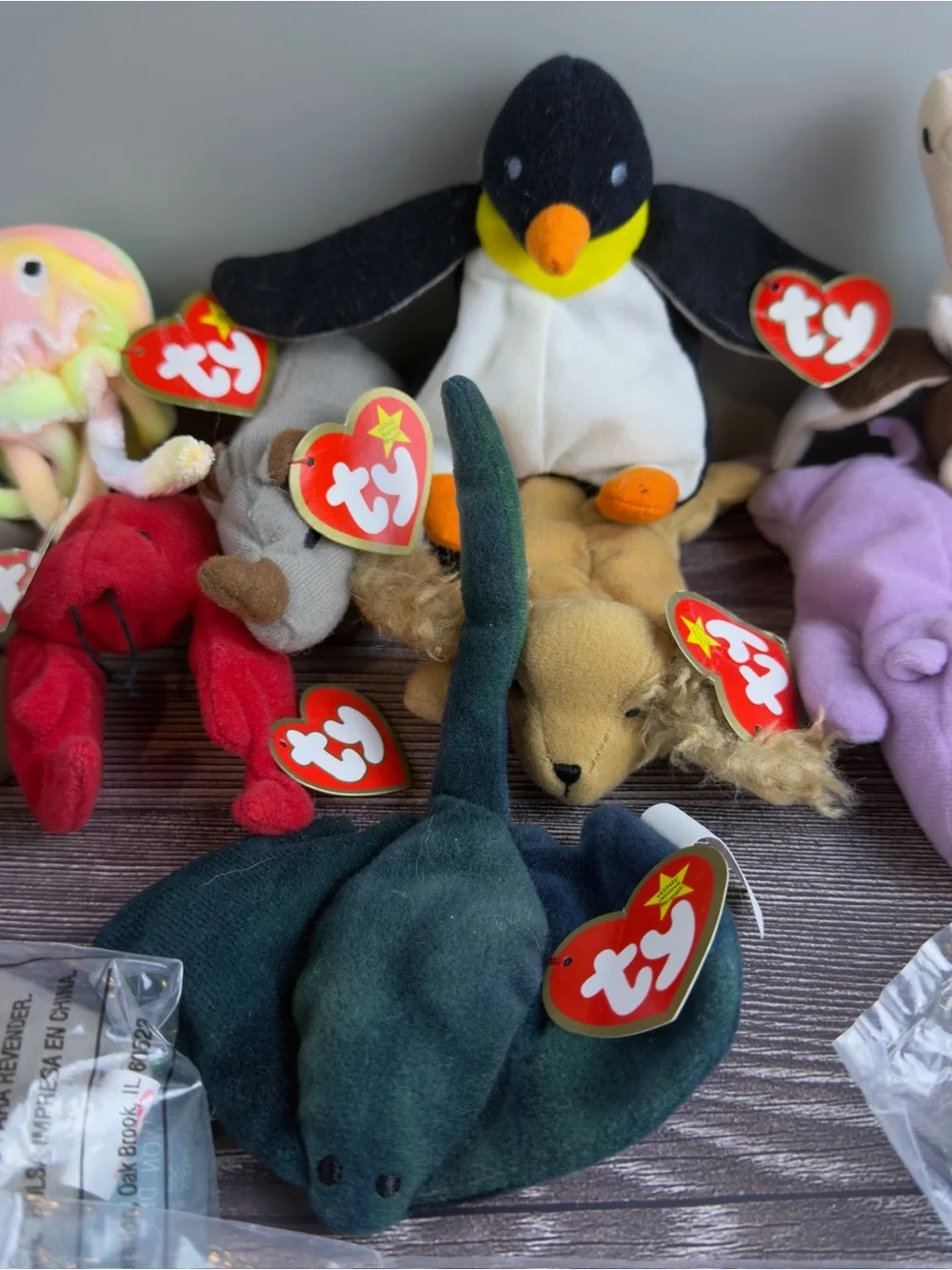 Ty Teenie Beanie Babies McDonald's Happy Meal Plush Lot 2000 Vintage